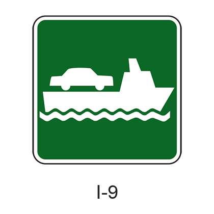 Vehicle Ferry Terminal [symbol] I-9