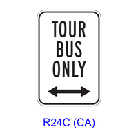 TOUR BUS ONLY w/ Double Arrow R24C(CA)