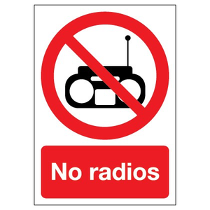 No Radios [symbol] PS-103(CA)