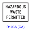 HAZARDOUS WASTE PERMITTED