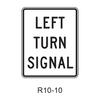 RIGHT (LEFT) TURN SIGNAL R10-10