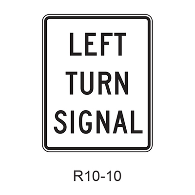 RIGHT (LEFT) TURN SIGNAL R10-10