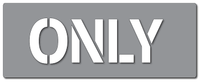 STENCIL PLASTIC 18" ONLY