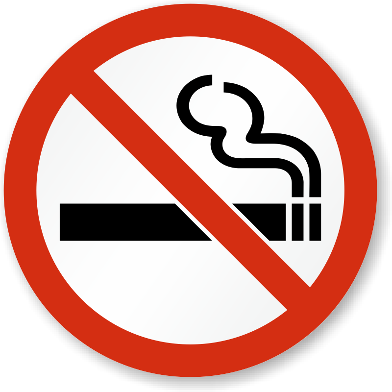 No Smoking [symbol] PS-002(CA)