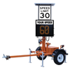 VER-MAC SP-3248V TRAILER-MOUNTED SPEED DISPLAY SIGN